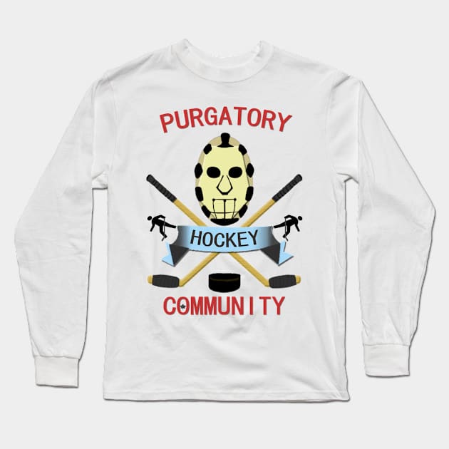 purgatory hockey Long Sleeve T-Shirt by swiftjennifer